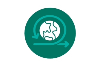 Climate adaptation icon