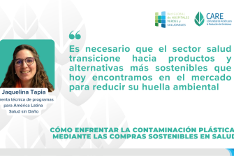 Seminario web | Cómo enfrentar la contaminación plástica mediante las compras sostenibles en salud