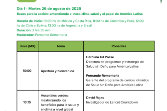 Conozca los temas y ponentes que integrarán las dos jornadas del evento a celebrarse el 26 y 27 de agosto de 2025.