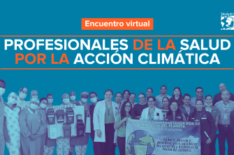 Encuentro virtual | Profesionales de salud por la acción climática