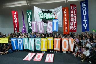 Healthcare mobilizing for a just transition