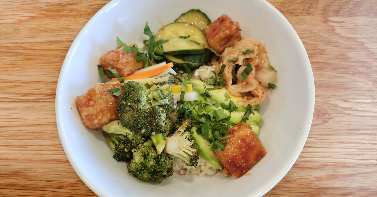 University of Nebraska Medical Center's vibrant veggie power bowl