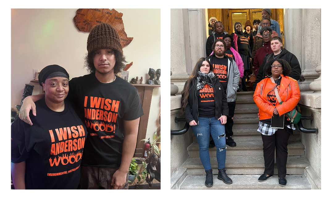 Mom and son_Organizers on stoop