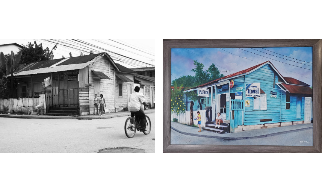 Santos convenience store in Tela, Honduras